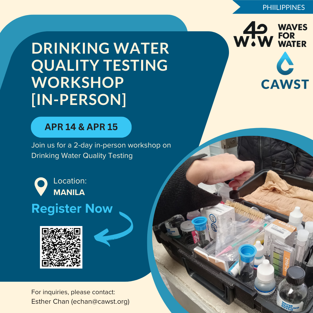 Philippines - Drinking Water Quality Testing | CAWST Training