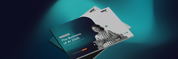 Cover photo of the Business of AI 2026