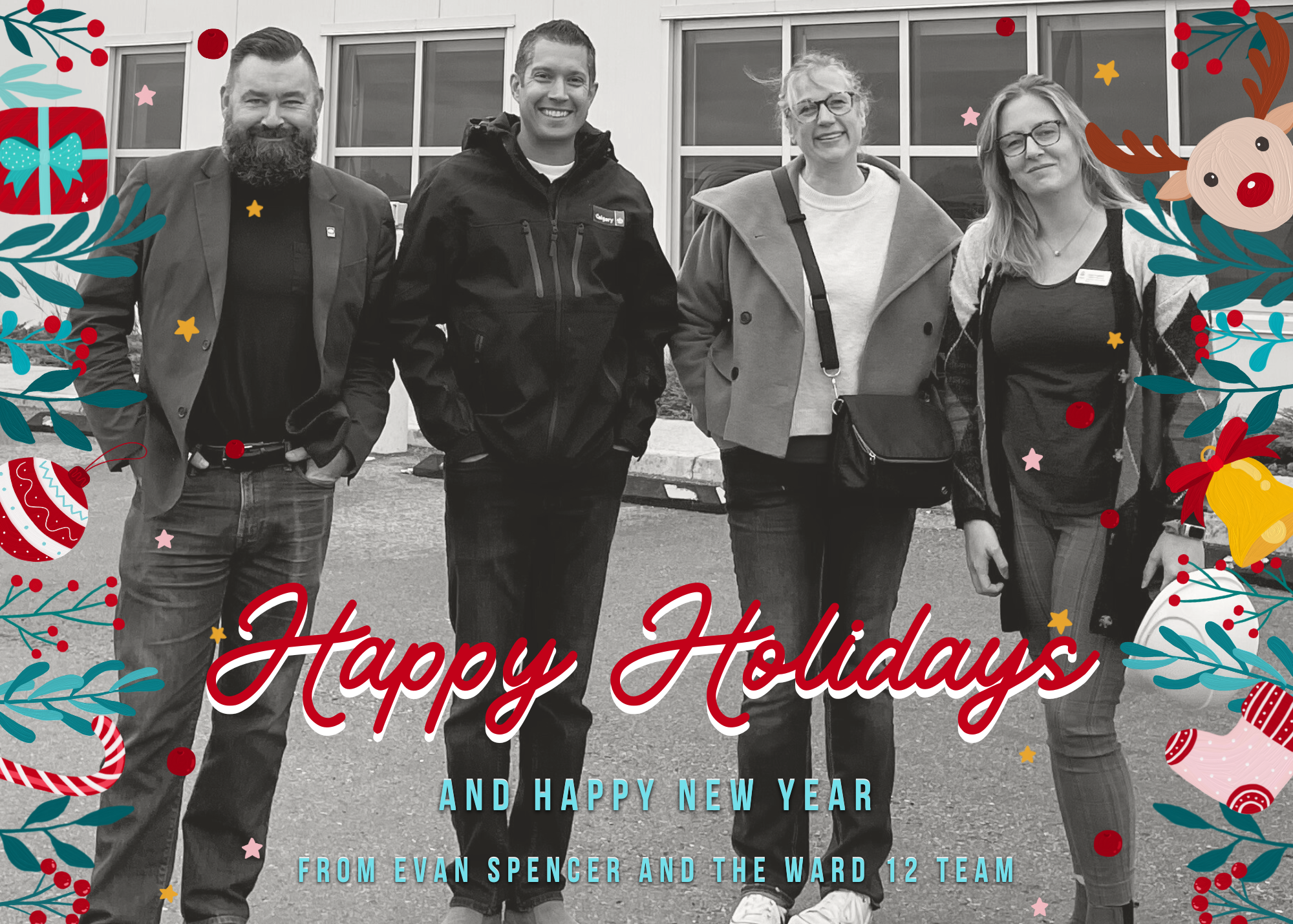 Ward 12 Team Holiday Picture