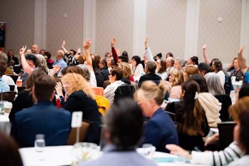 Attendees at the REIMAGINE Conference.