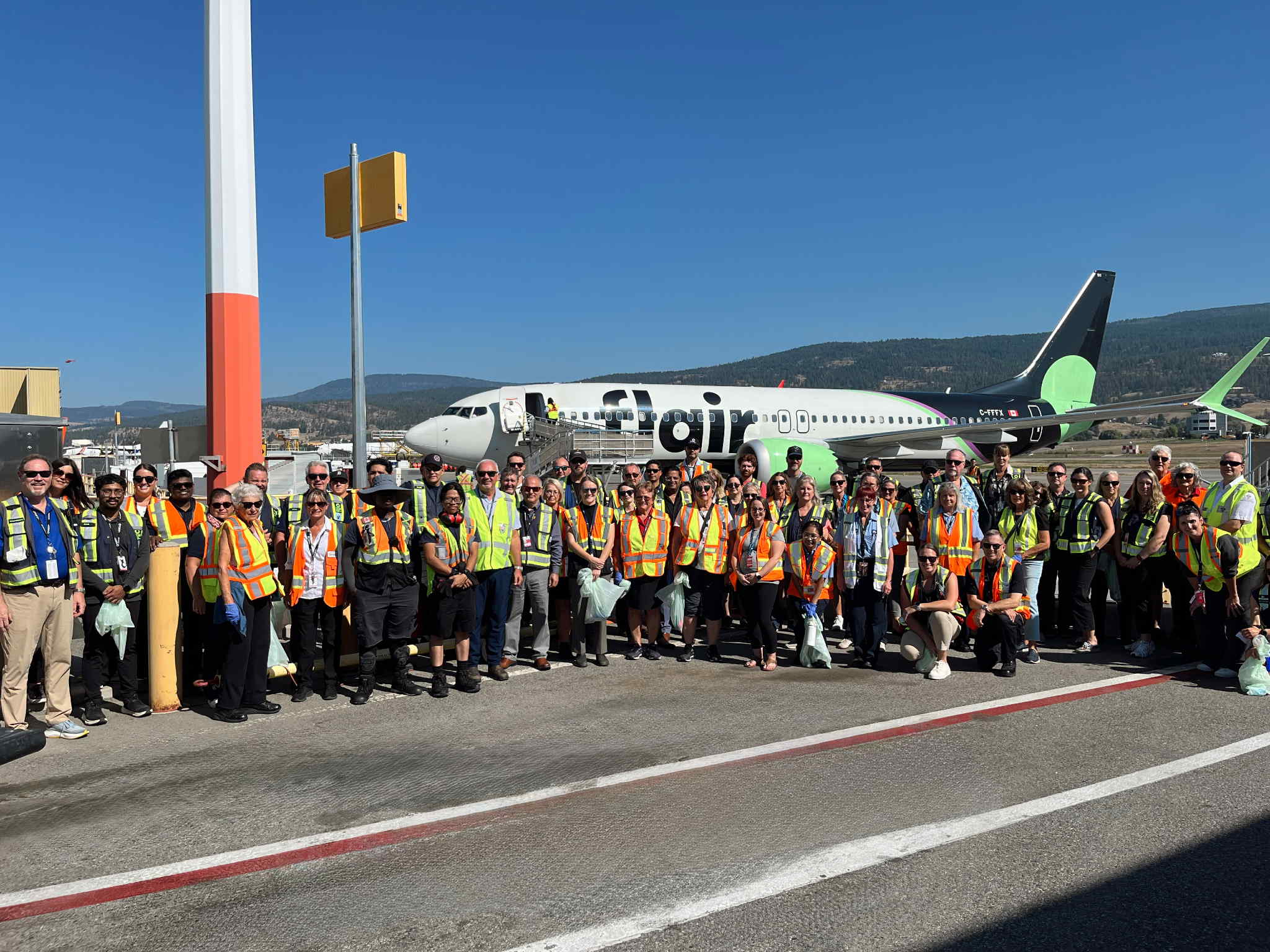 YLW Staff and Campus Partners at the 2025 FOD Walk.