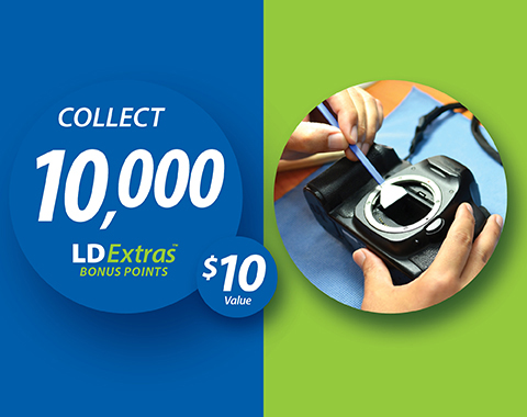 Collect 10,000 LDExtras Bonus Points $10 Value