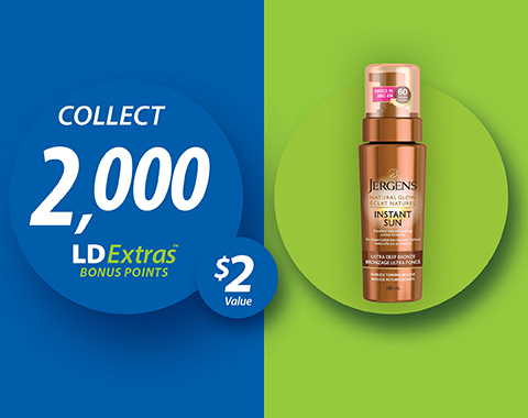 Collect 2,000 LDExtras Bonus Points $2 Value