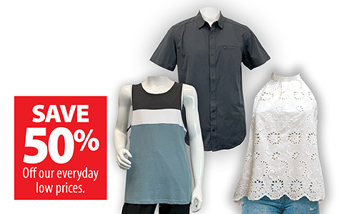Spring or Summer Clothing