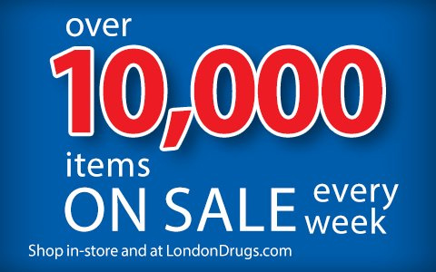 Over 10,000 items on sale every week!