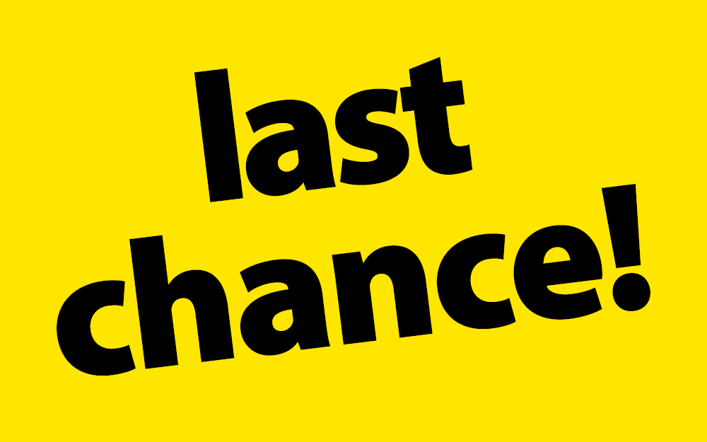 View all Last Chance items
