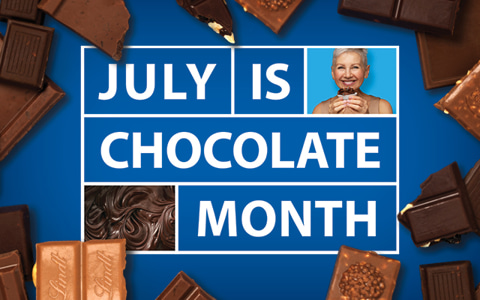 July is Chocolate Month