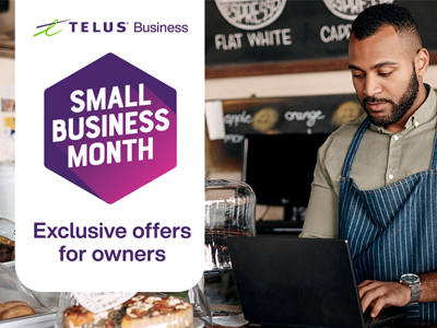 Small Business Month TELUS Business